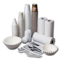 Cups, Utensils & Paper Products